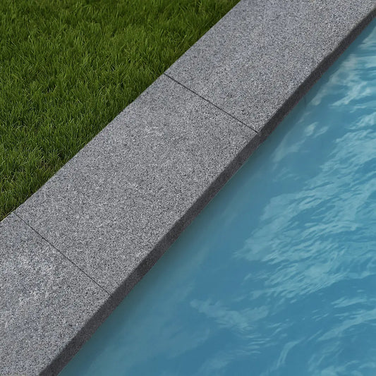 Margelle en granit KURU DARK - Minéral Pierre Naturelle