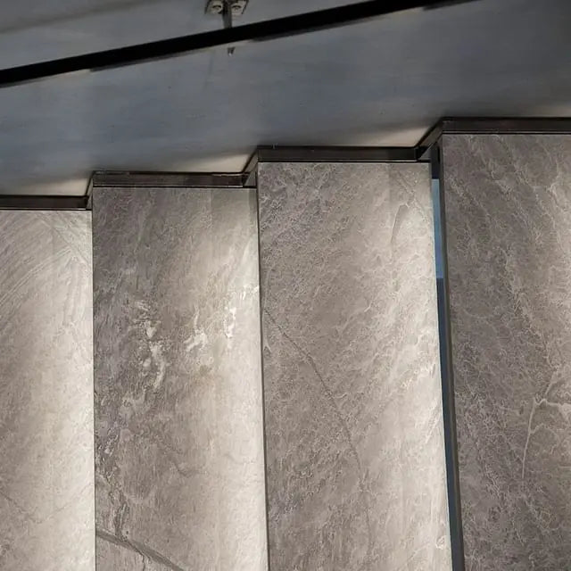 Marche habillage d'escalier en Ardoise PHYLLITE Noir - Minéral Pierre Naturelle