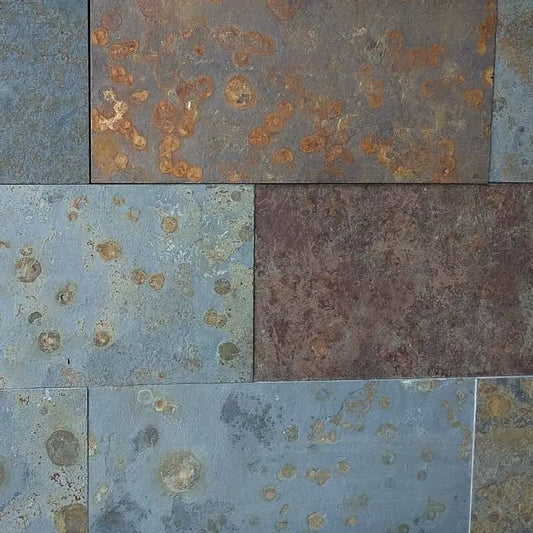Dallage en SCHISTE FERRUGEM - Minéral Pierre Naturelle