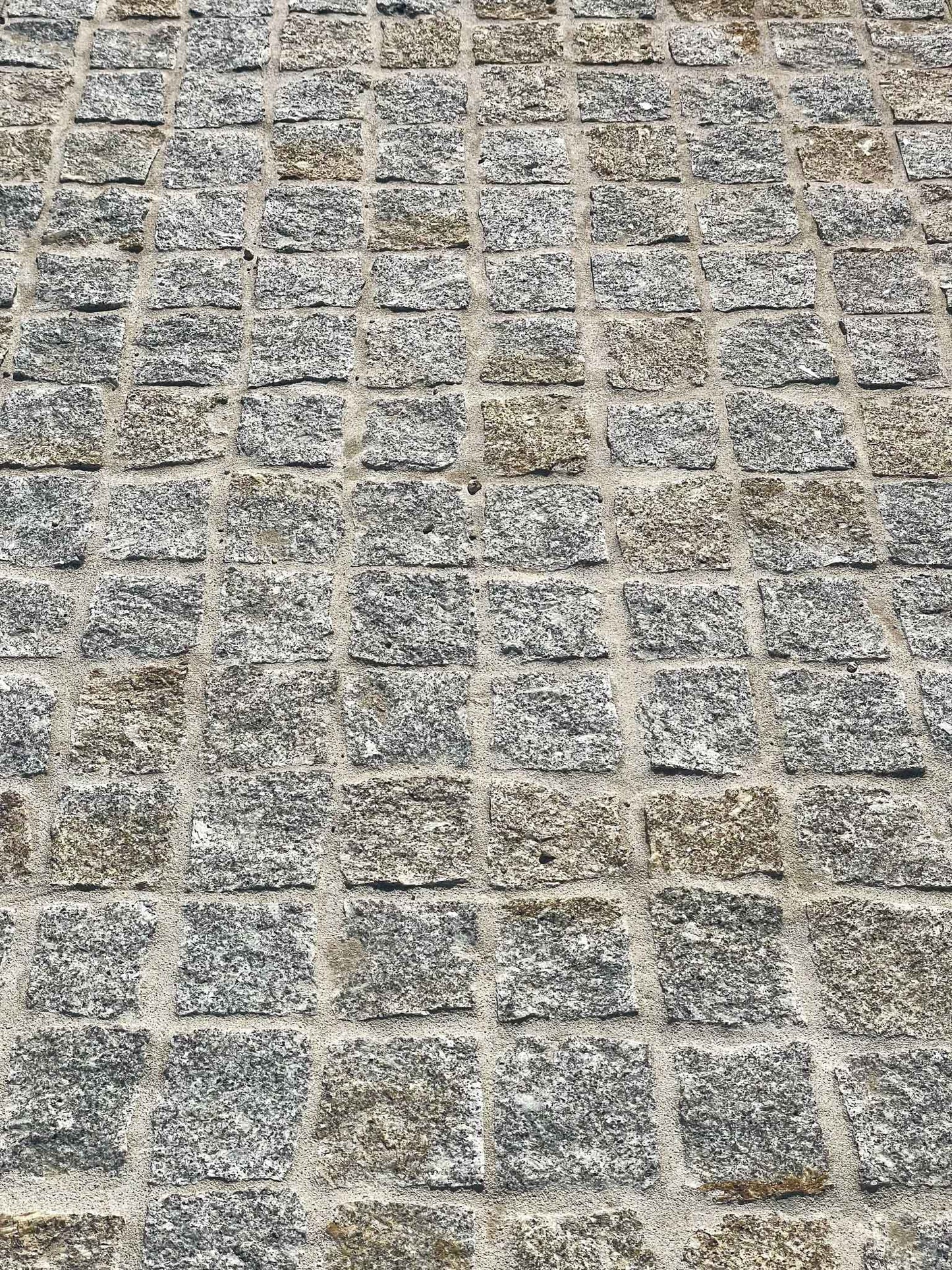 Pflaster Granit MIX Grau-Gelb