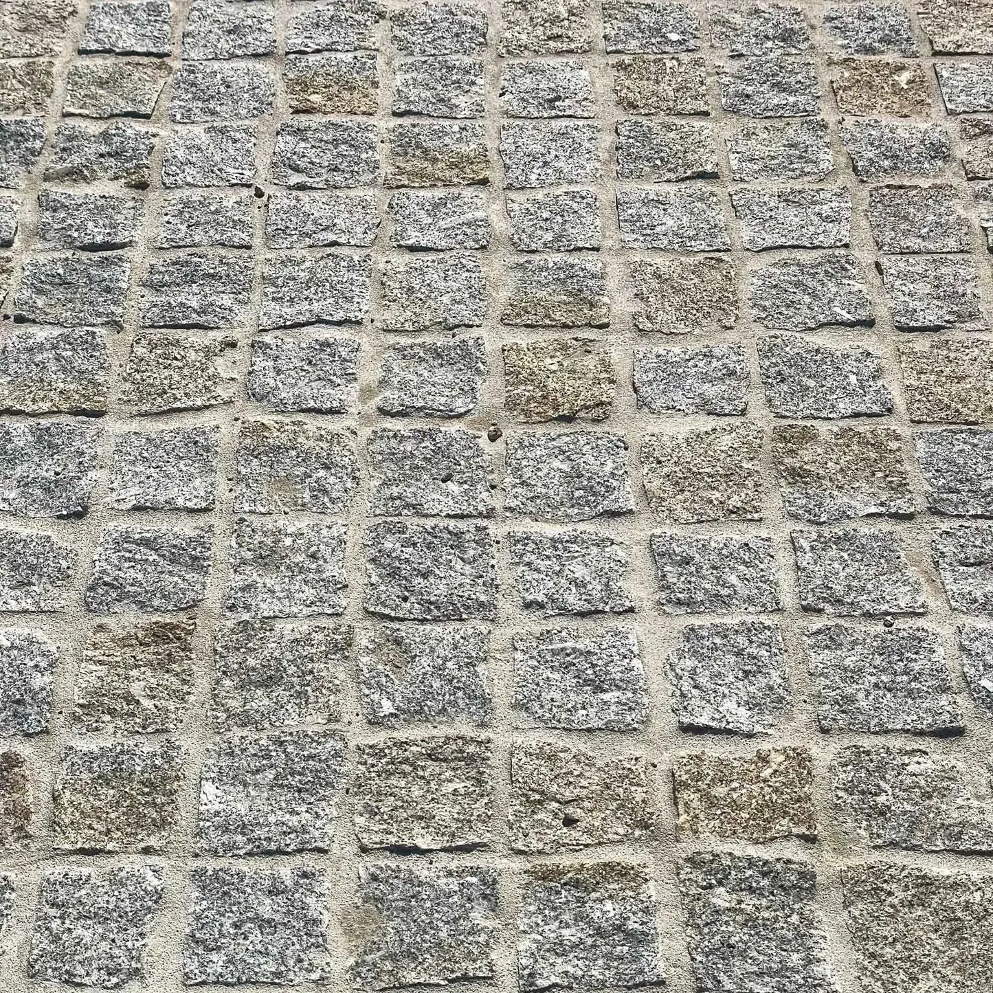 Pflaster Granit MIX grau jaune - Minéral Naturstein