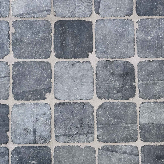 Pflaster aus Blaustein BELGE - Minéral Naturstein