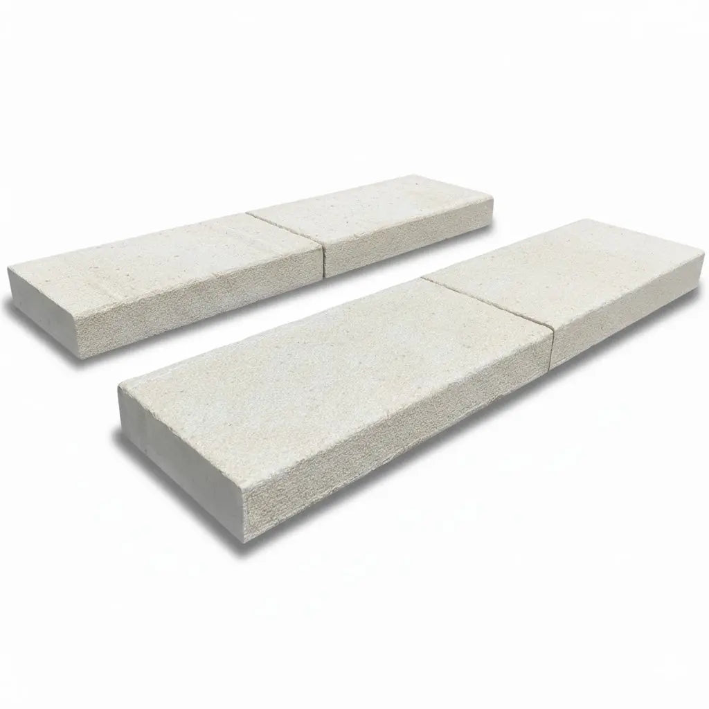 Poolrandplatte Kalkstein ALMENDRA - Dicke 8 cm