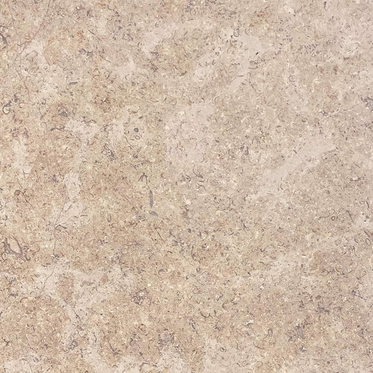 Bodenplatte Kalkstein SINAI PEARL geschliffen # 80x40x1.5 cm