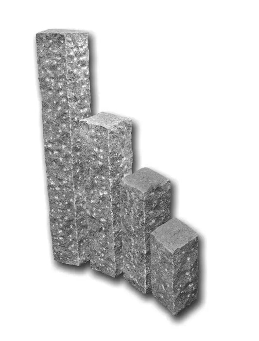 Palissade en granit KURU DARK - Minéral Pierre Naturelle