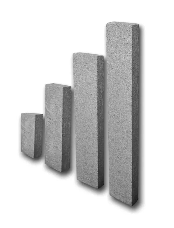 Palissade en granit KURU DARK Flammé - Minéral Pierre Naturelle