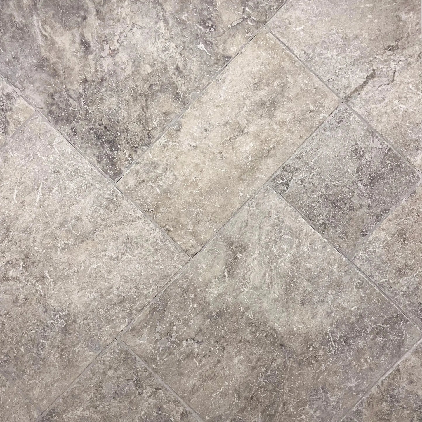 Dallage en TRAVERTIN SILVER - Minéral Pierre Naturelle