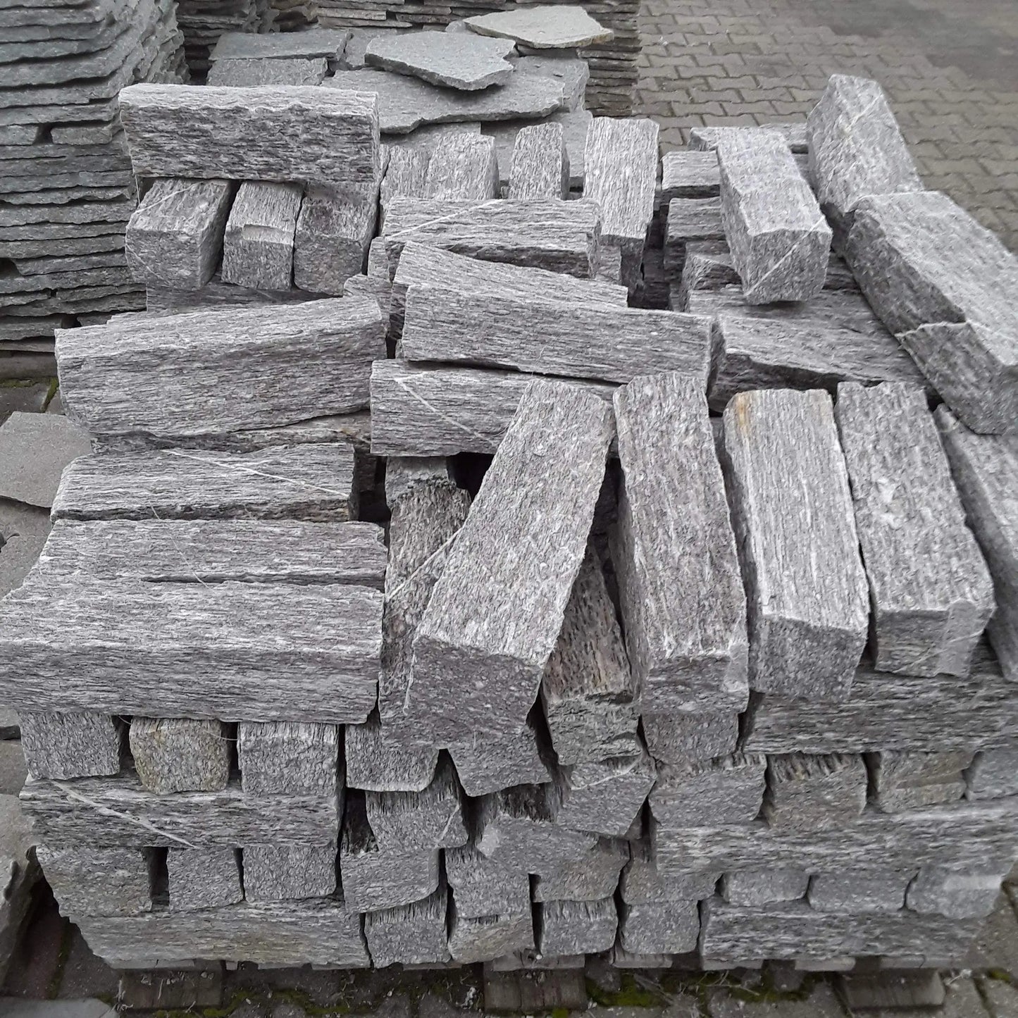 Mauersteine Gneiss ALPINA WHITE - Petit format - Minéral Naturstein
