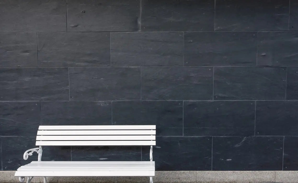 Dallage en ARDOISE NOIRE - Minéral Pierre Naturelle