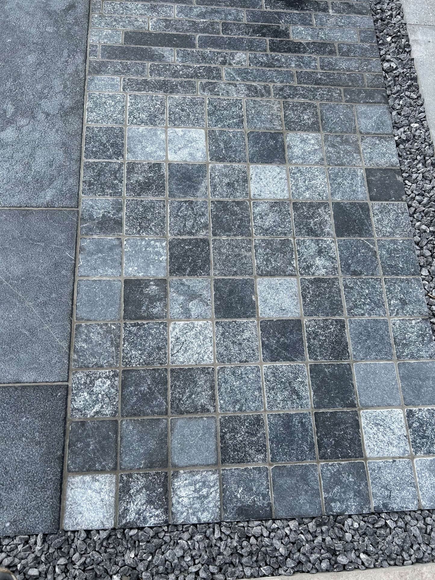 Pavé en Pierre Bleue OCEAN BLUE - Minéral Pierre Naturelle