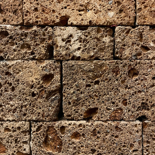 Brique de roche volcanique TUFF - Minéral Pierre Naturelle