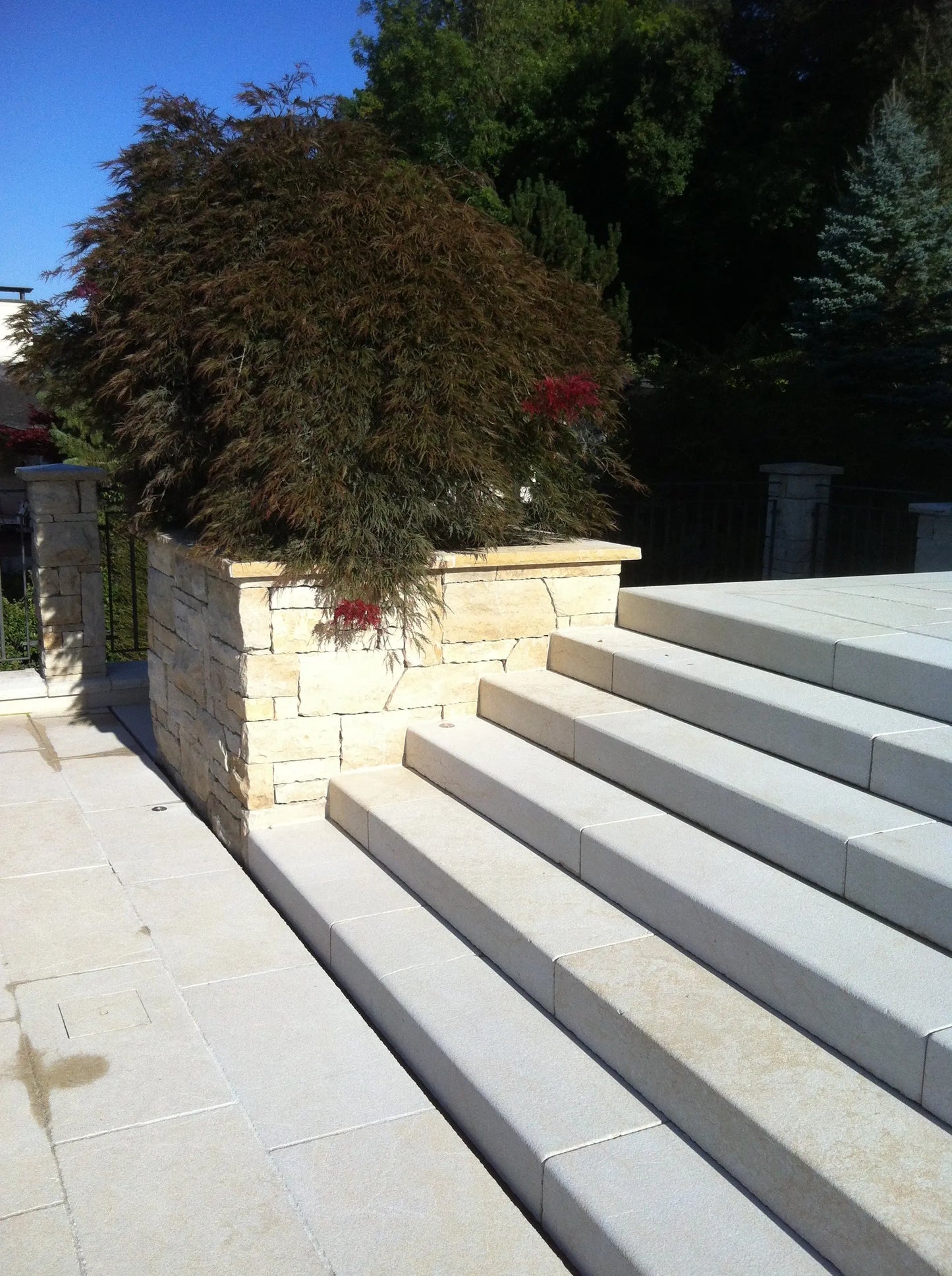 Marche bloc en pierre calcaire ALMENDRA LIGHT - Minéral Pierre Naturelle