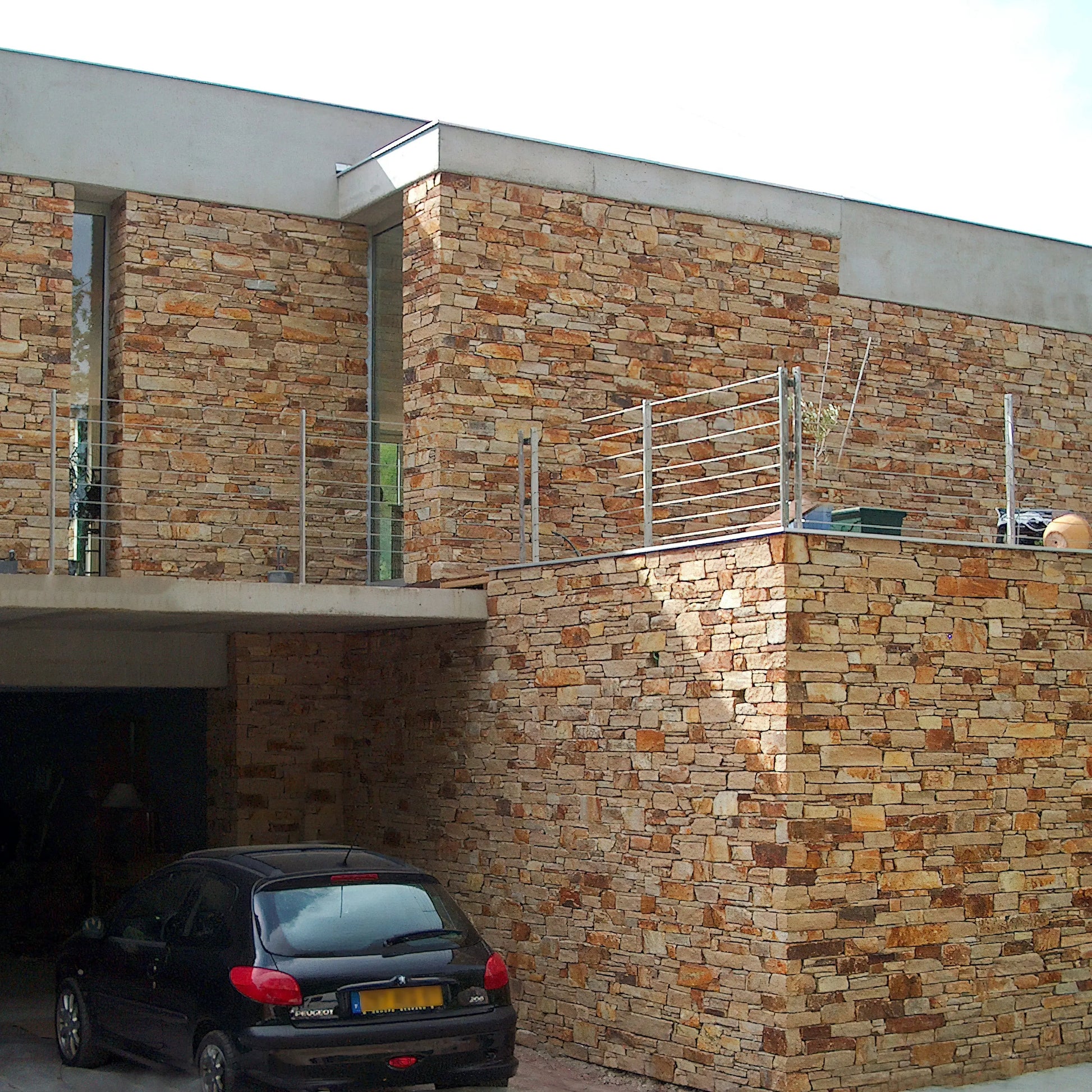 Barrette calibrée en GNEISS BEIGE - Minéral Pierre Naturelle