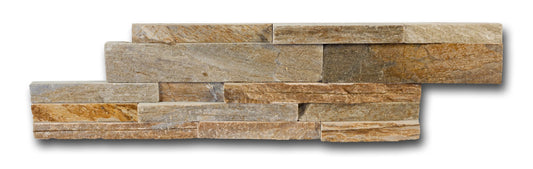 Verblendstein QUARTZITE HONEY - Préassemblé - Minéral Naturstein