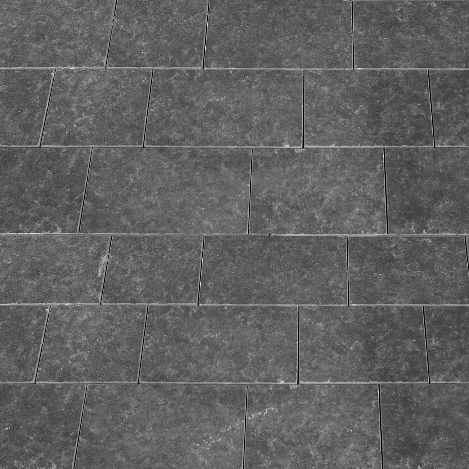 Pavé en BASALTE SUPER BLACK flammé - Minéral Pierre Naturelle
