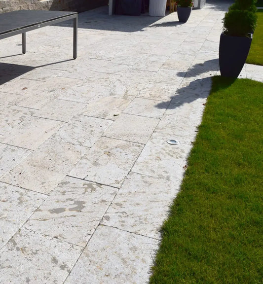 Dallage en pierre calcaire KIRCHHEIMER - Minéral Pierre Naturelle