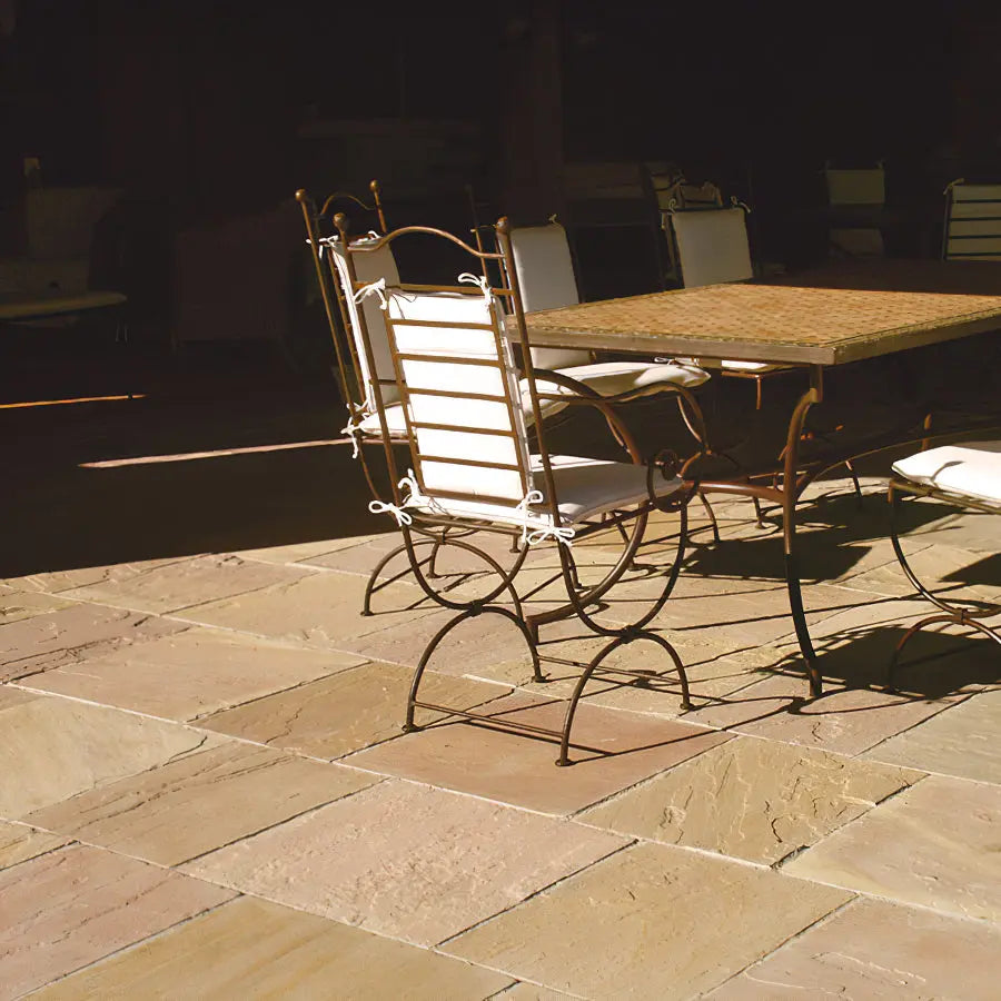 Dallage en grès DORATO - Minéral Pierre Naturelle