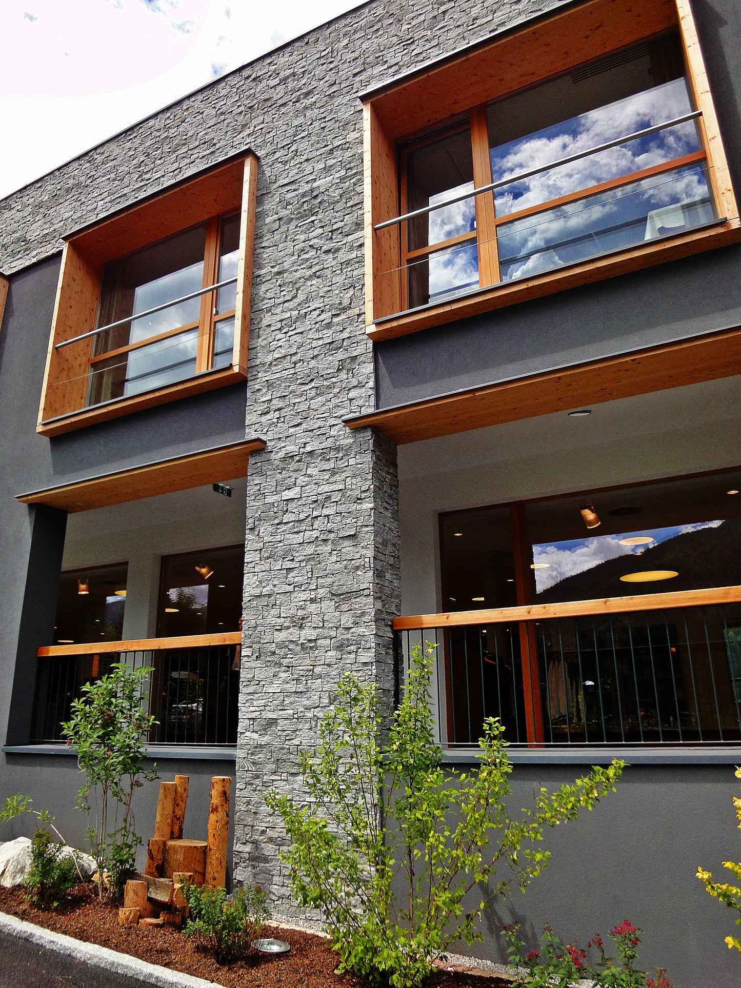 Verblender Granit MOUNTAIN GREY + Winkel