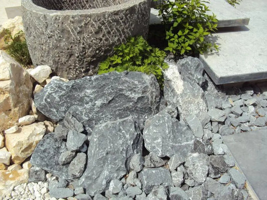 Roche décorative GRIS DES ARDENNES - Minéral Pierre Naturelle