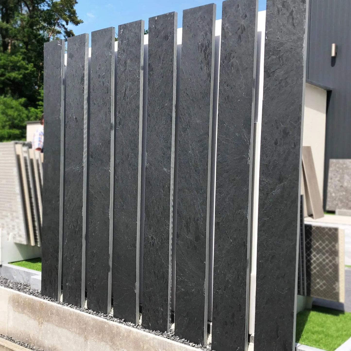 Brise vue en ARDOISE DE GALICE - Minéral Pierre Naturelle