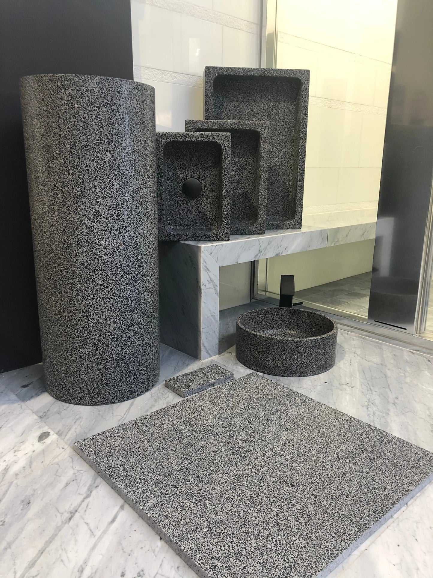 Dallage en terrazzo CLASSIQUE FIN - Minéral Pierre Naturelle