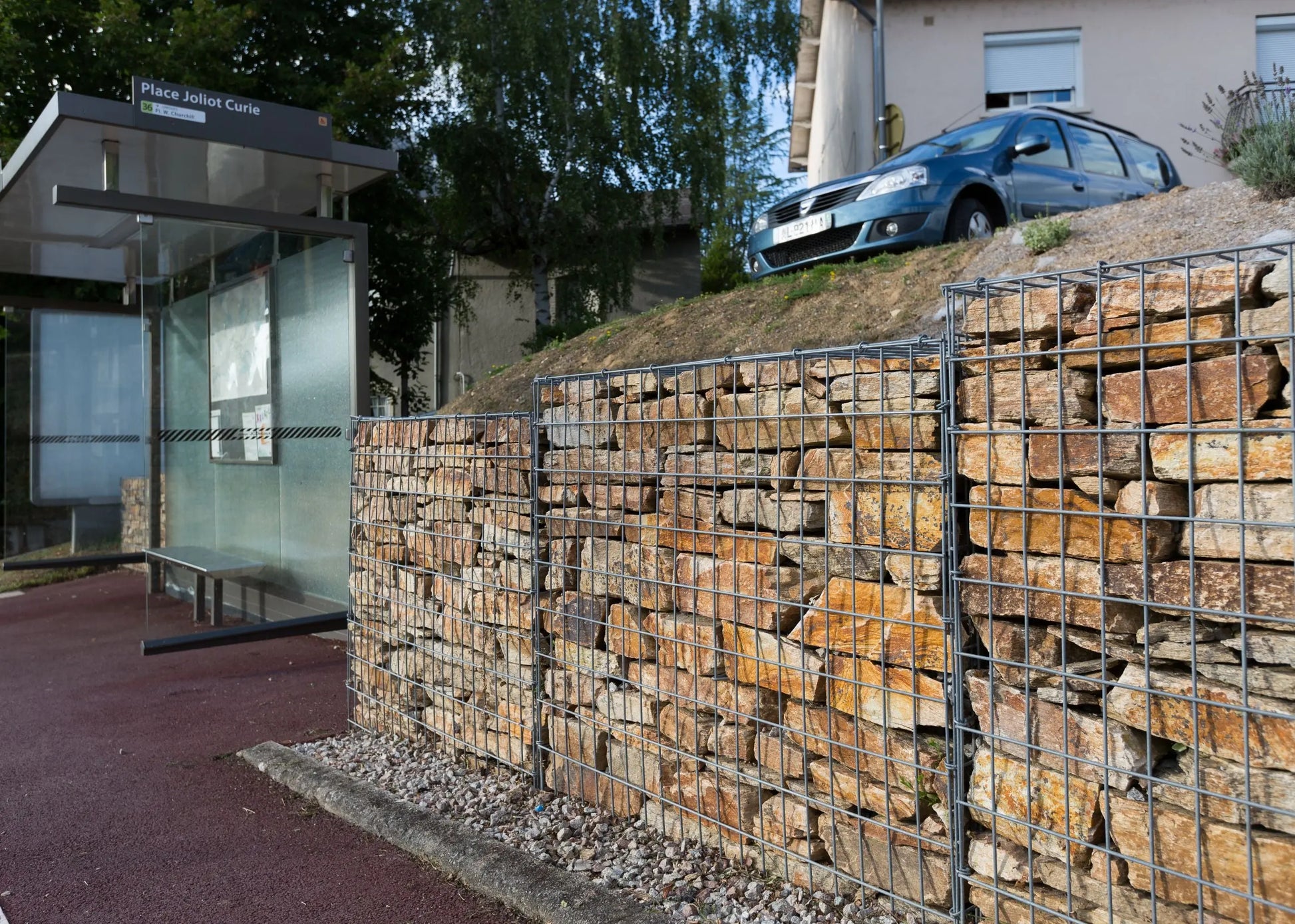 Barrette calibrée en GNEISS BEIGE - Minéral Pierre Naturelle