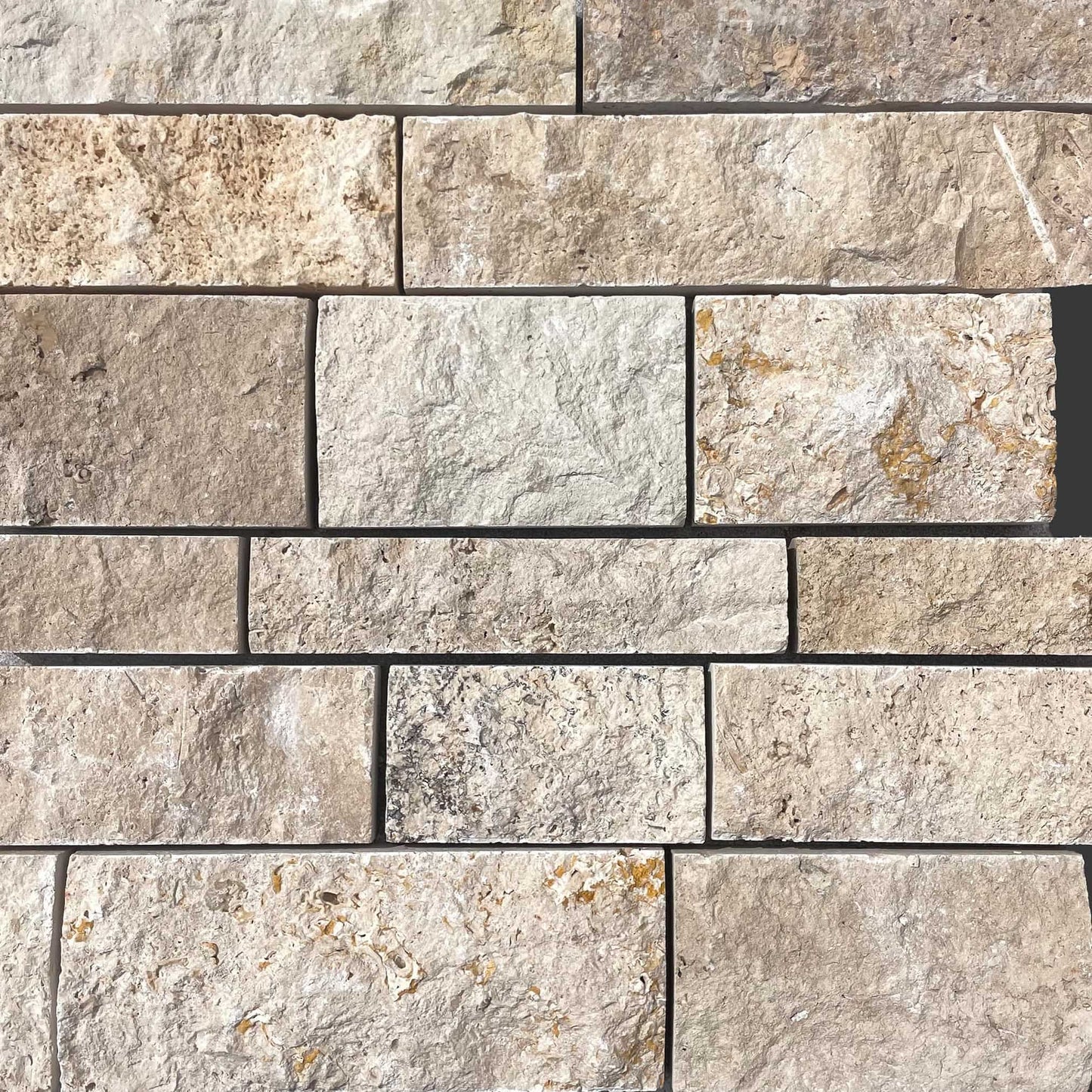 Parement TRAVERTIN brut - Minéral Pierre Naturelle