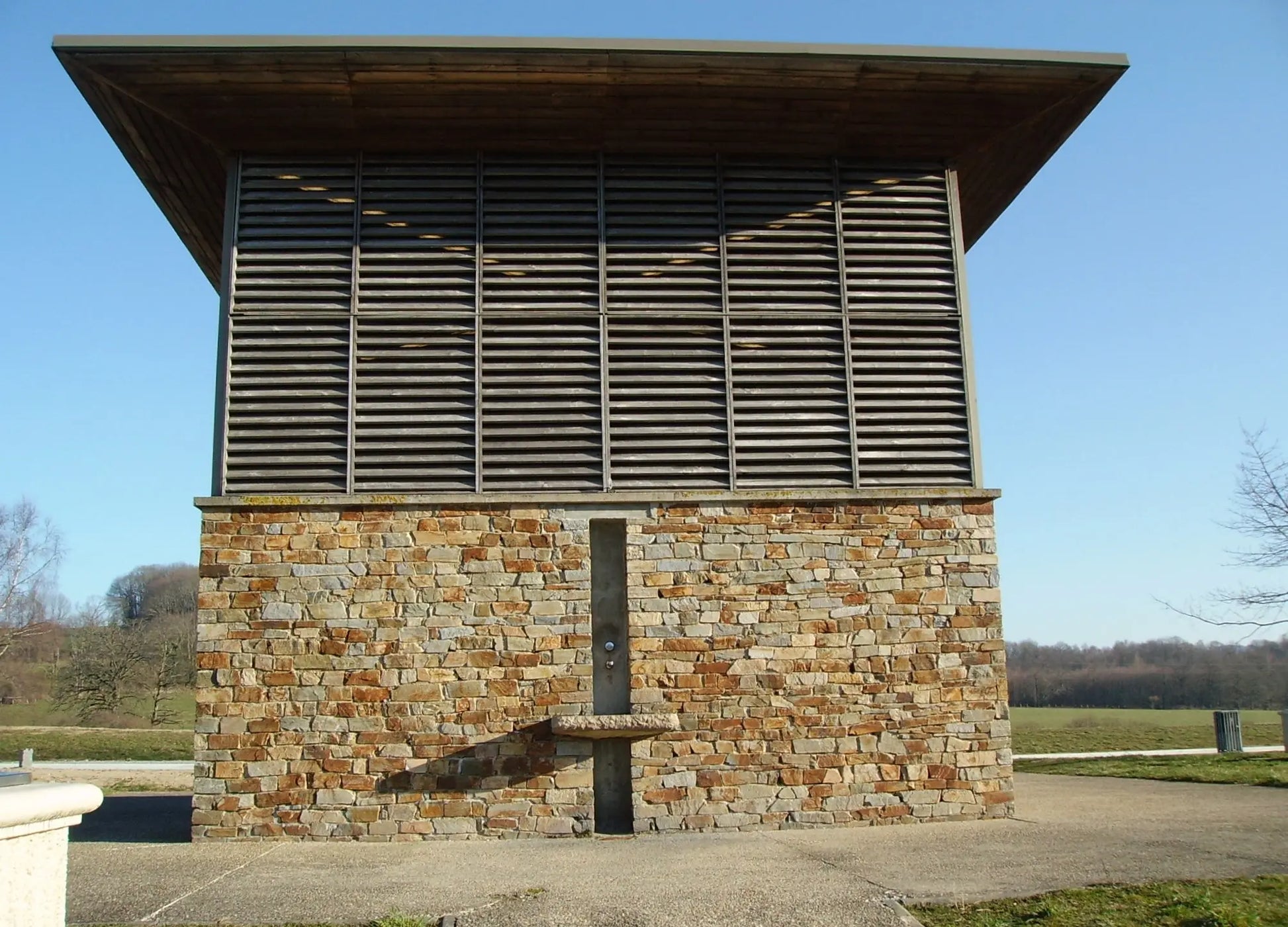 Barrette calibrée en GNEISS BEIGE - Minéral Pierre Naturelle