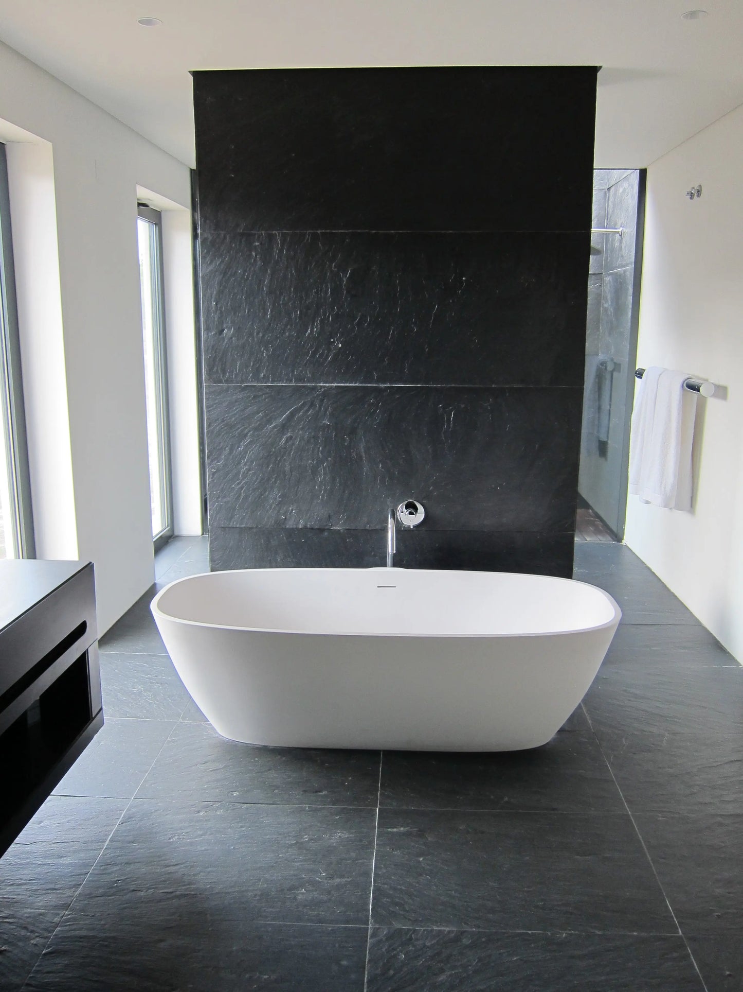 Dallage en ARDOISE NOIRE - Minéral Pierre Naturelle