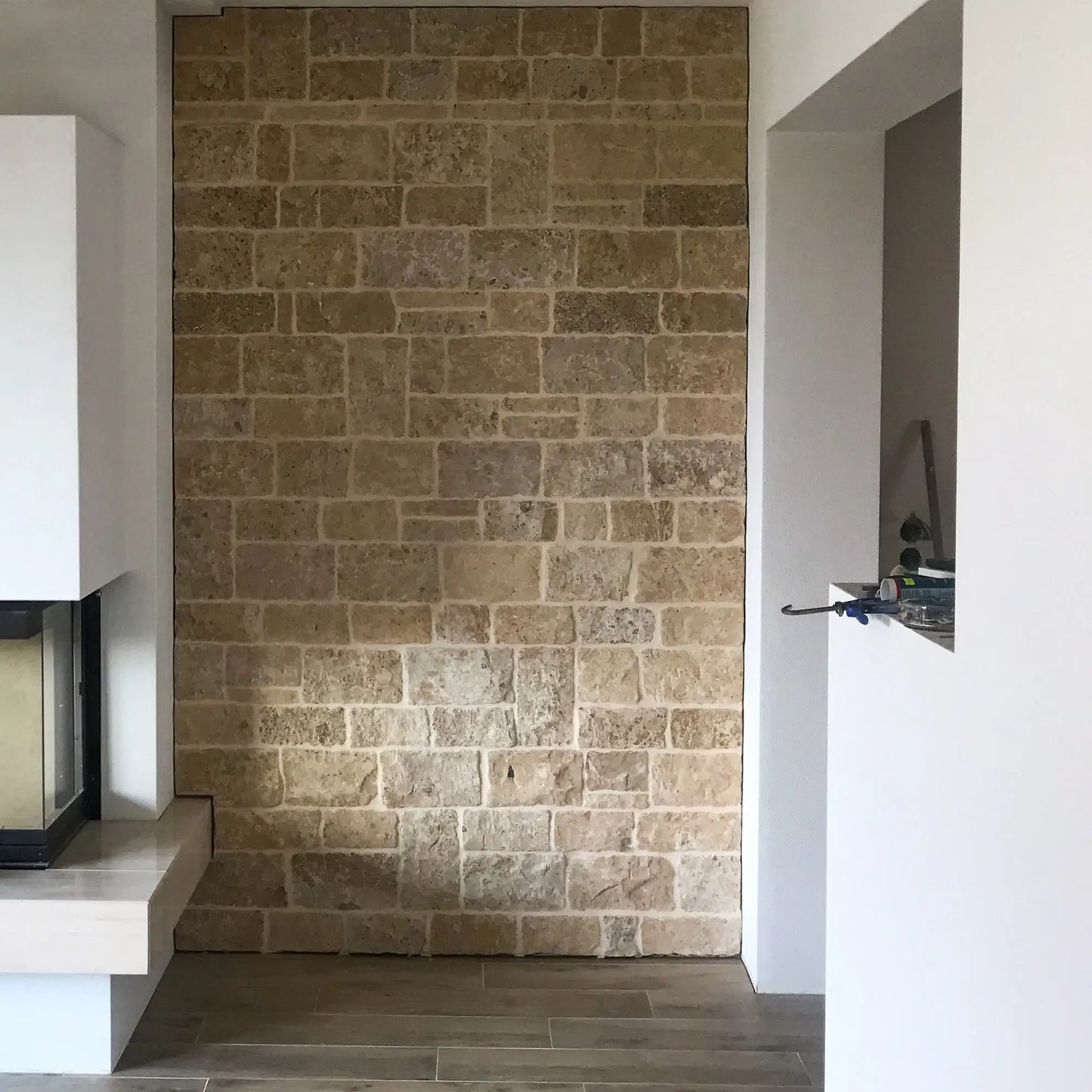 Verblender Kalkstein ROMANE BEIGE + Winkel