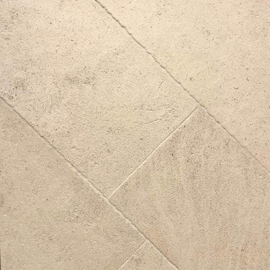 Dallage en pierre calcaire ARMANÇON BEIGE - Minéral Pierre Naturelle
