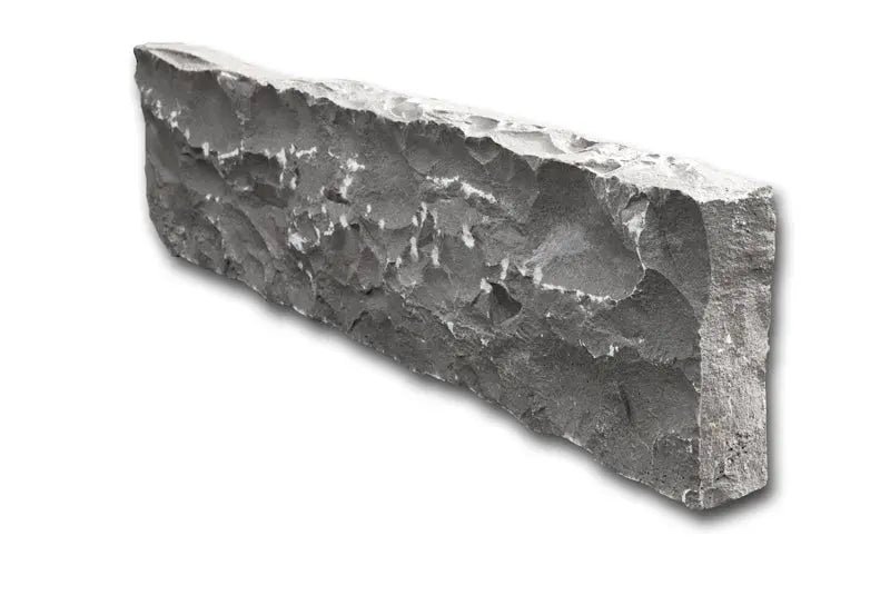 Bordure en BASALTE SUPER BLACK broché - Minéral Pierre Naturelle