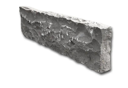 Bordure en BASALTE SUPER BLACK broché - Minéral Pierre Naturelle