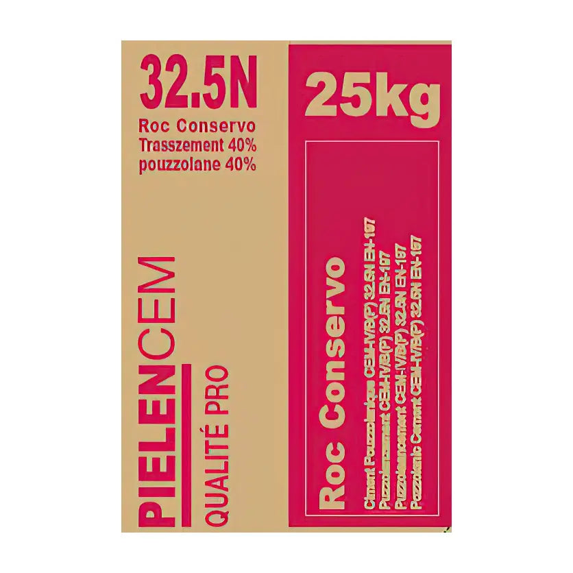 Ciment pour mortier (25 kg) - Minéral Pierre Naturelle
