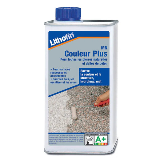 Imperméabilisant + Intensificateur de couleur - LITHOFIN Couleur - Minéral Pierre Naturelle