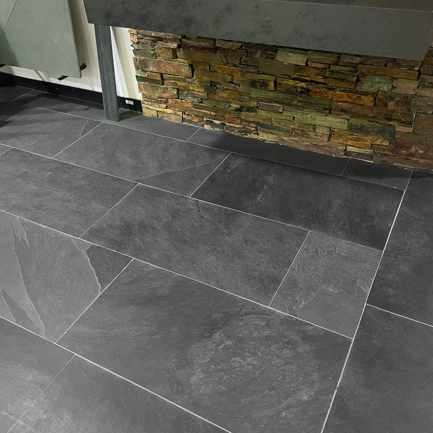 Bodenplatte SCHISTE GRAPHITE