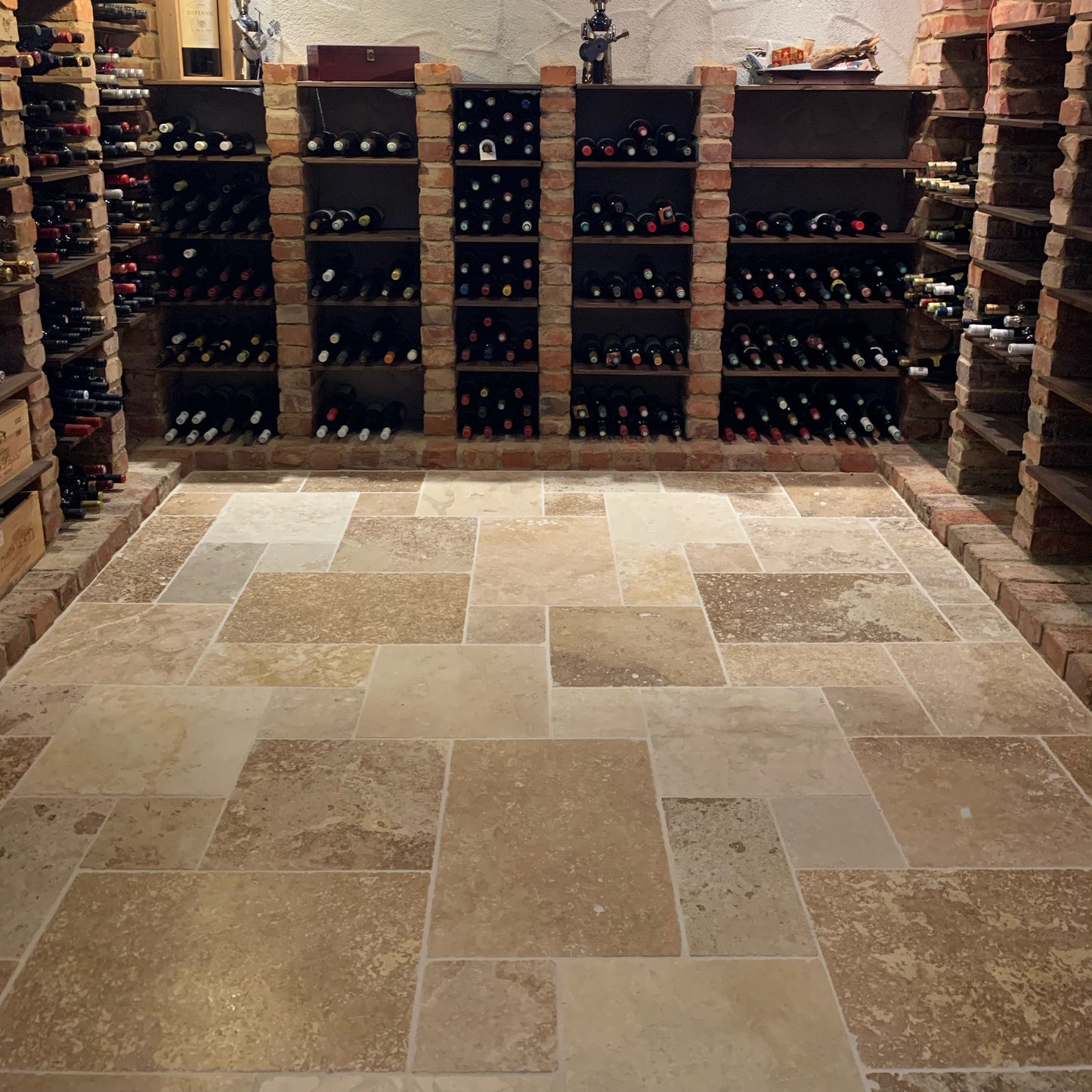 Bodenplatte TRAVERTIN RUSTIC MIX