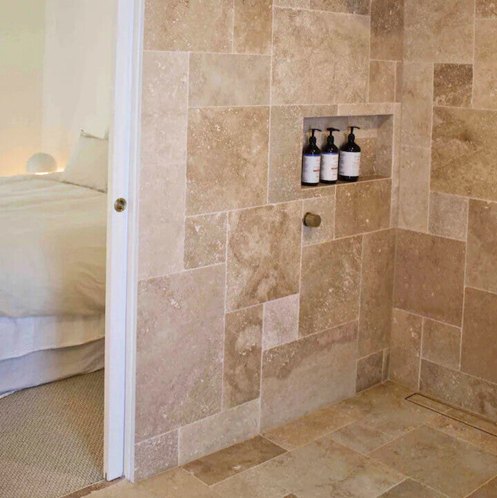 Bodenplatte TRAVERTIN RUSTIC MIX