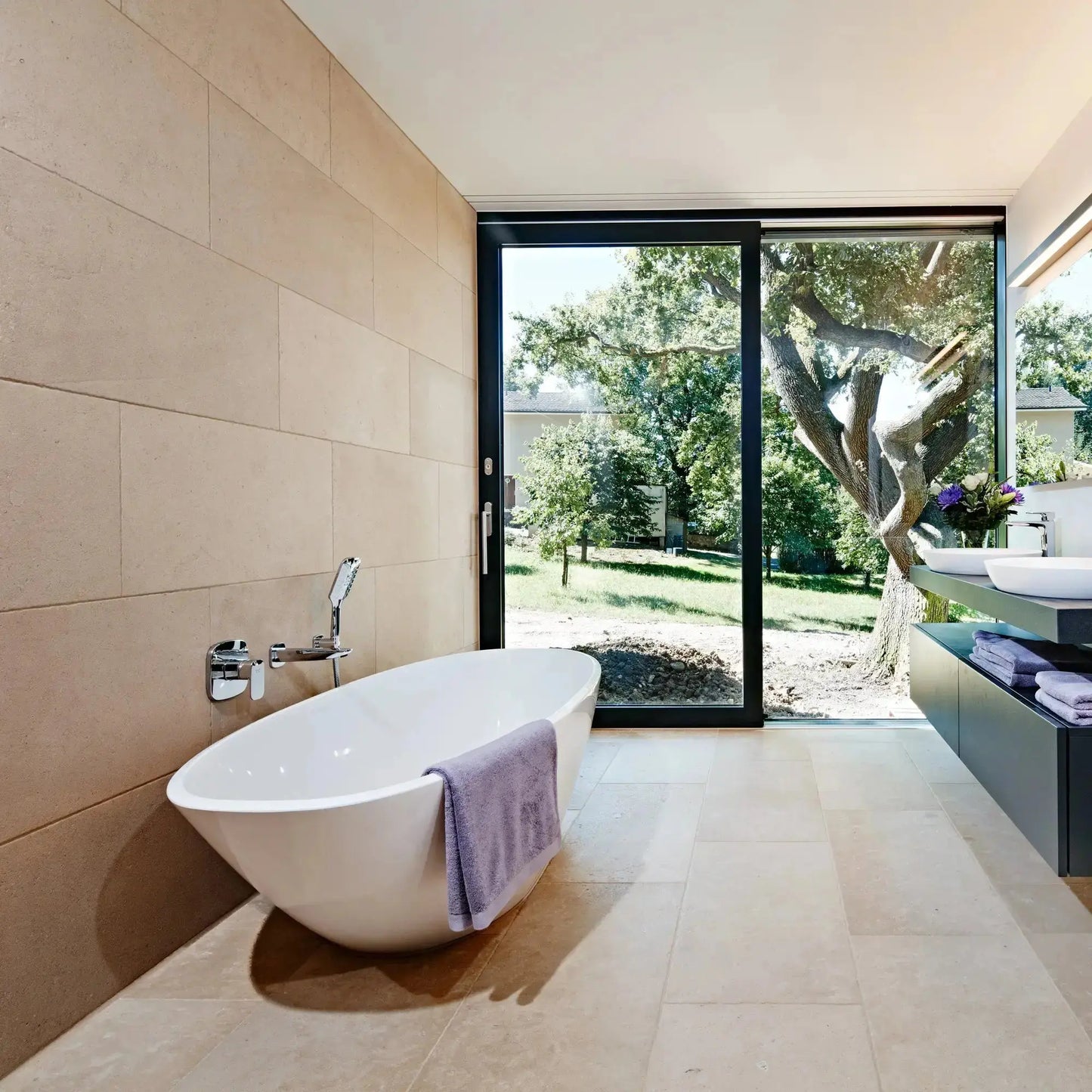 Bodenplatte Kalkstein Bourgogne MASSANGIS MIX