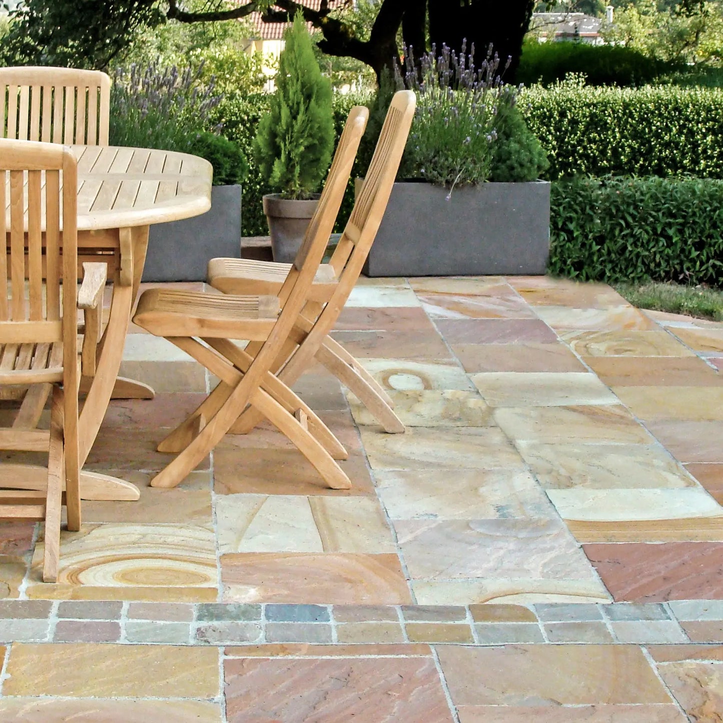 Dallage en grès DORATO - Minéral Pierre Naturelle