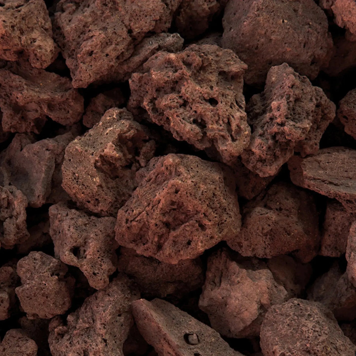 Gravier concassé en POUZZOLANE - Minéral Pierre Naturelle