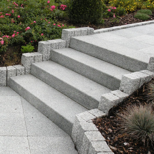Marche Bloc en granit SILVERSAND - Minéral Pierre Naturelle