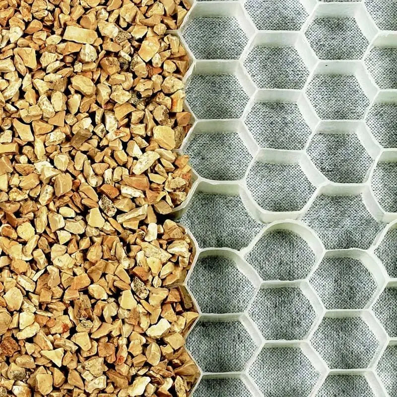 Panneau stabilisateur de gravier - Minéral Pierre Naturelle