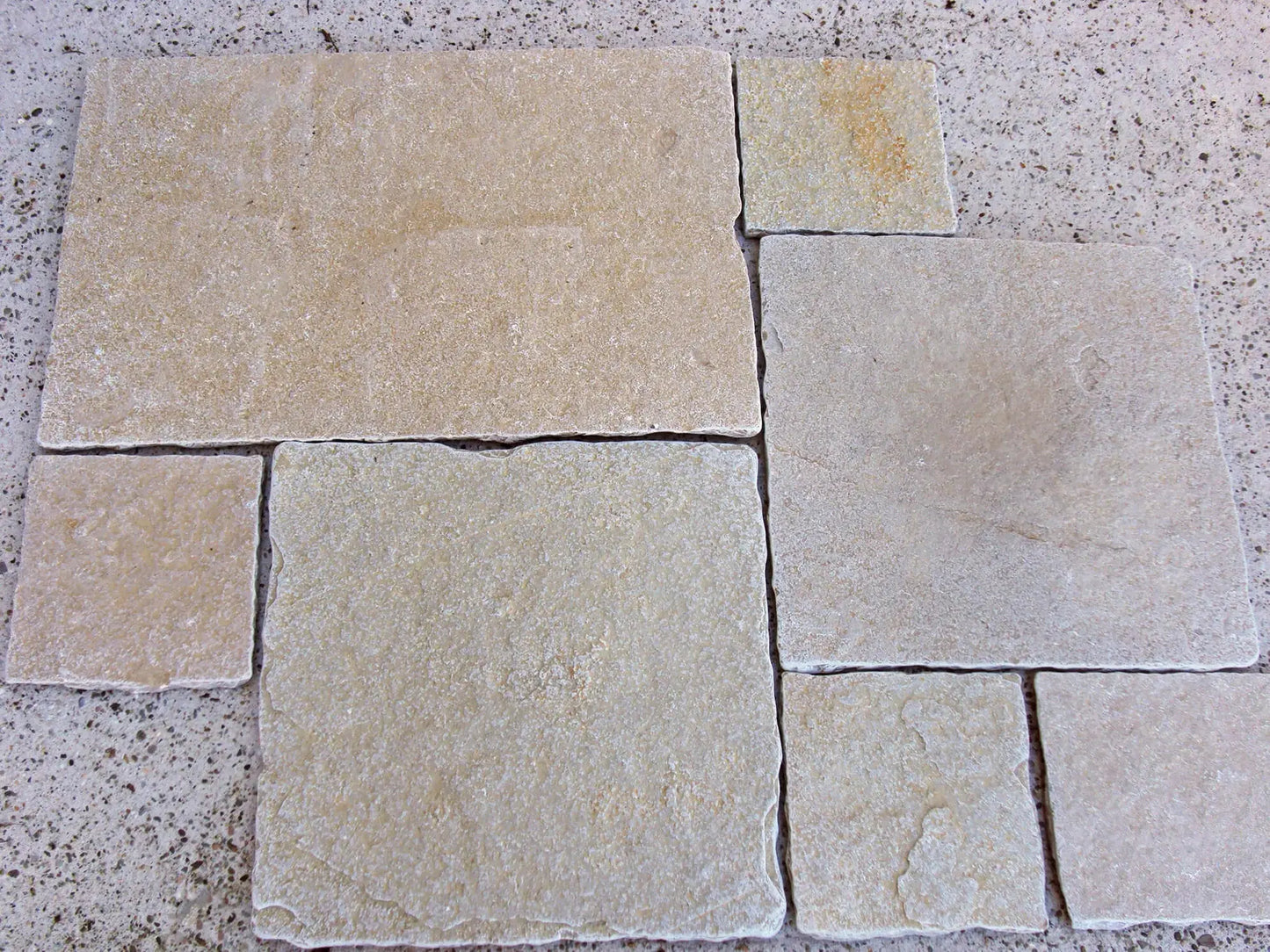 Bodenplatte Kalkstein LIMA BEIGE Bords bruts - Minéral Naturstein