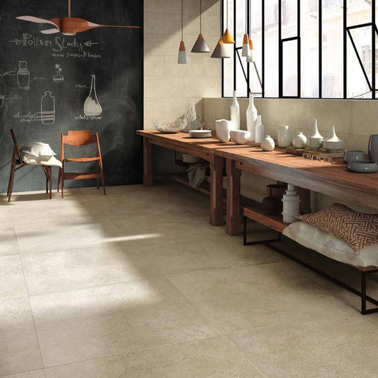 Grès cérame effet béton WAY - Minéral Pierre Naturelle
