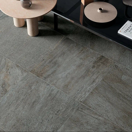 Grès cérame effet pierre NEMI - Minéral Pierre Naturelle