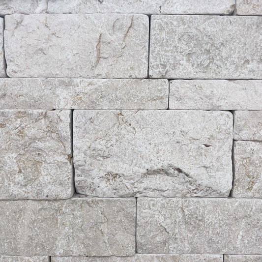 Brique en pierre calcaire ALMENDRA LIGHT - Minéral Pierre Naturelle