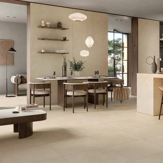 Grès cérame effet béton GOLD CATALAN Minéral pierre naturelle