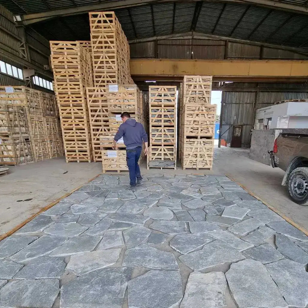 Opus Incertum en QUARTZITE ADRIATICO - Minéral Pierre Naturelle