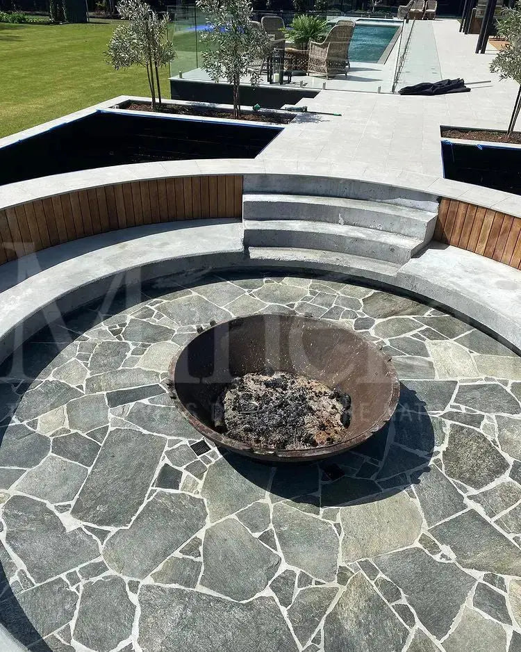 Opus Incertum en QUARTZITE ADRIATICO - Minéral Pierre Naturelle